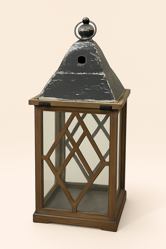 Lanterne décorative vintage – Charme rustique