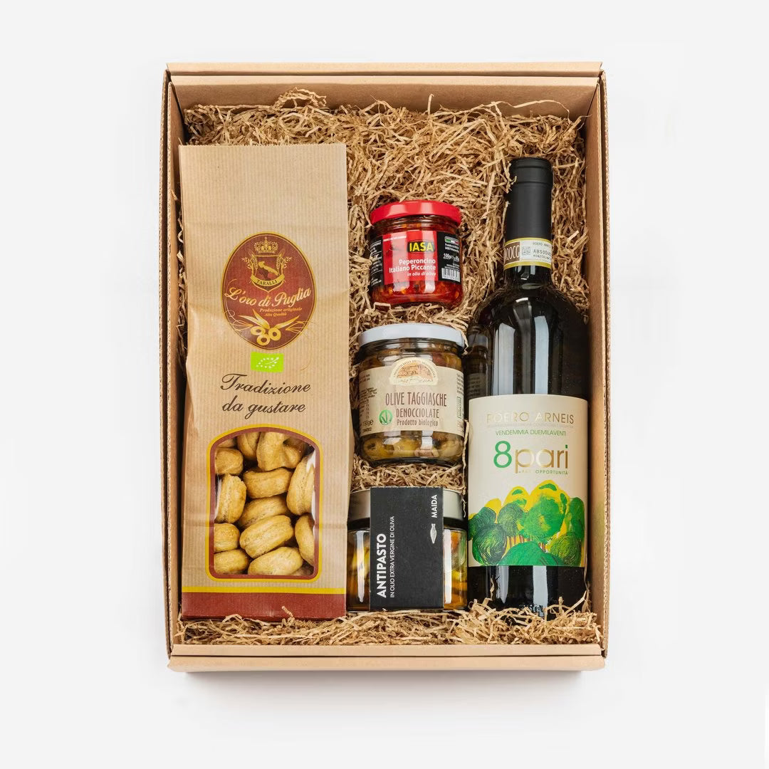Panier Apéritif Italien – Saveurs Authentiques de la Riviera